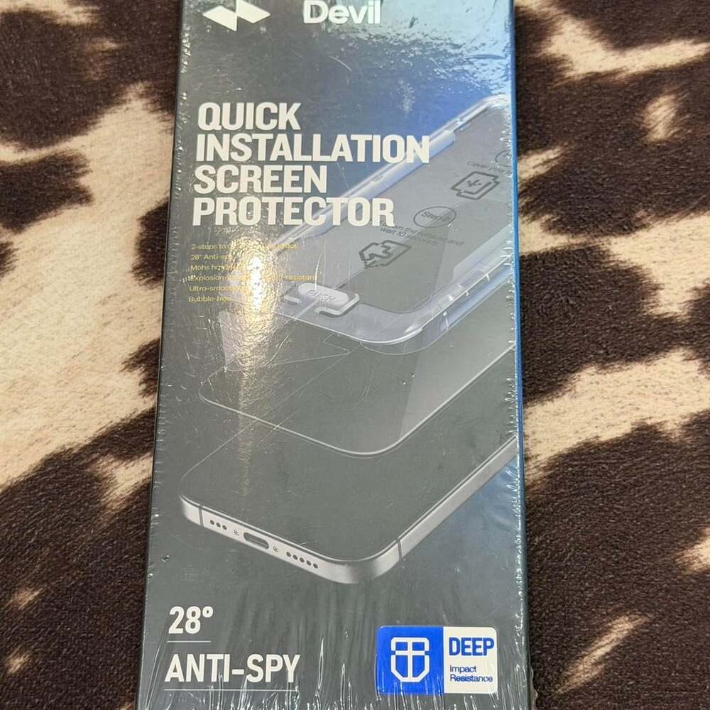 Devil Quick Installation Screen Protector 28 Anti-Spy for iPhone 11 Pro X XS